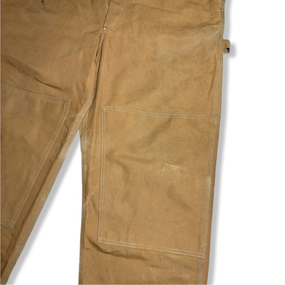 Carhartt Bib Double Knee Work Overalls - Picture 5 of 6